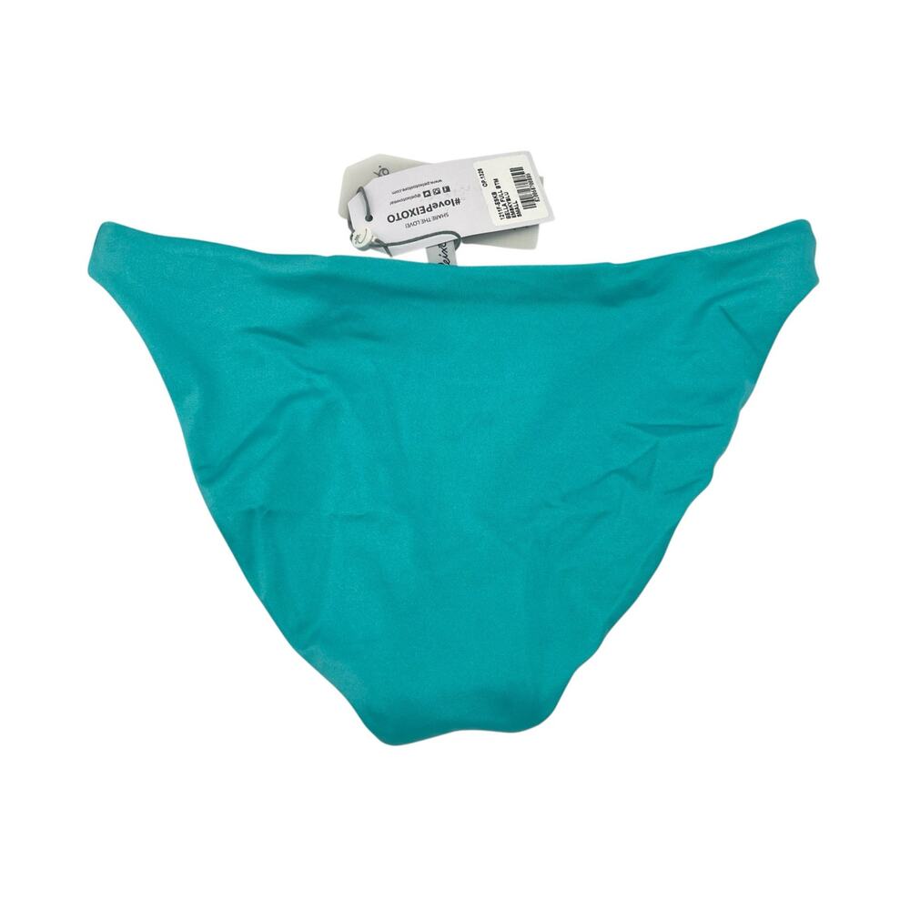 Peixoto Bella Full Coverage Bikini Bottom Emerald Sky Blue Swim Small NWT - Picture 3 of 3